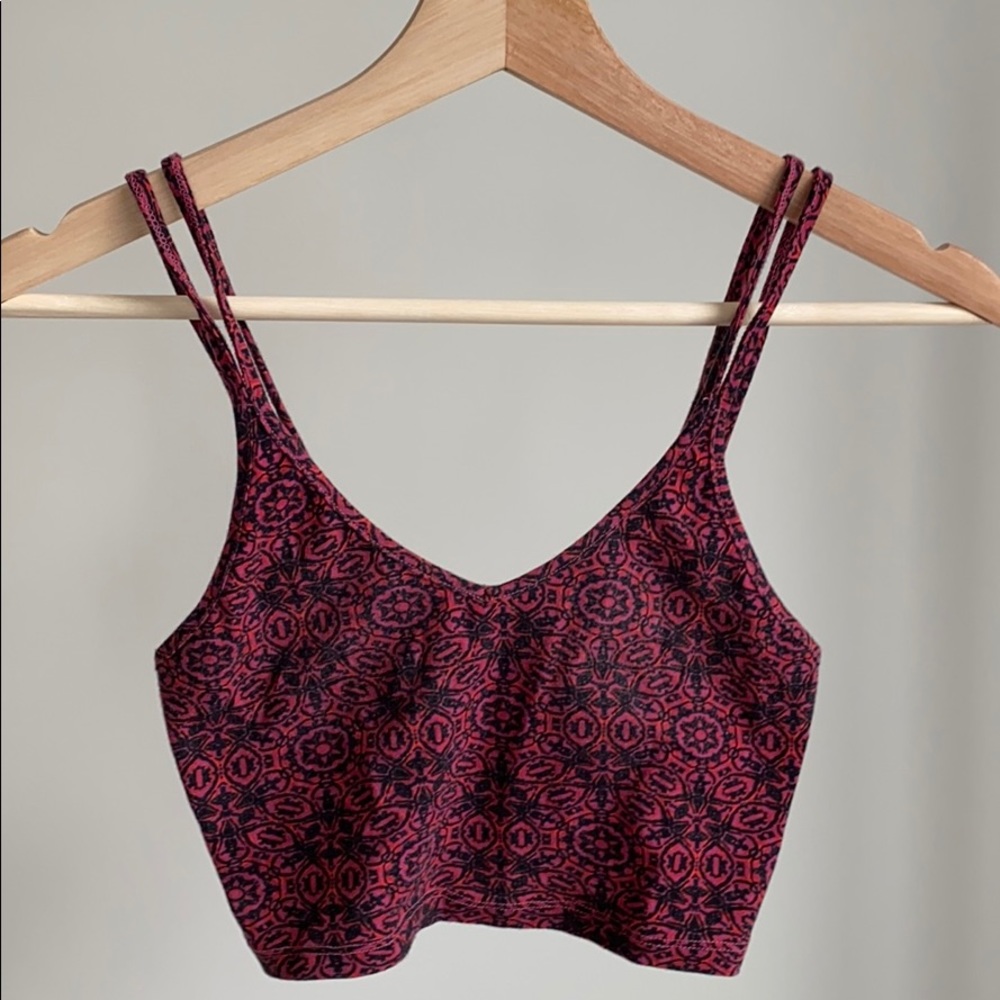 Patterned Crop top